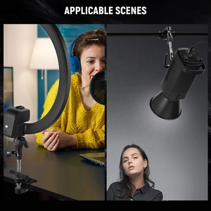 แคลมป์อะลูมิเนียม C48 ออกแบบมาเพื่อติดตั้งอุปกรณ์สตูดิโอบนพื้นผิวเรียบ ช่วงการยึดติดตั้งตั้งแต่ 15-155 มม. - Product Image 5