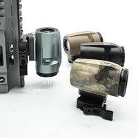 Lunette de visée tactique 5D Era 3T AMR à grossissement fixe 3X avec interrupteur latéral rabattable, montage QD détachable rapide, chasse