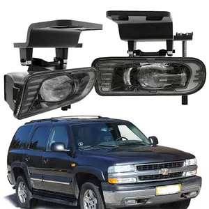For Chevrolet Silverado 1500 2500 Car Accessories 30W Bumper Driving Lights LED Projector Fog Light