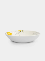 Service de table en porcelaine fine (New Bone China) 18 pièces, motif citron, pour 6 personnes, fourni directement par l'usine