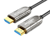 Câble HDTV OEM ODM 8K 2.1 plaqué or en PVC, 5m-50m, extension haute vitesse pour projecteur avec cuivre pur à 99,99%