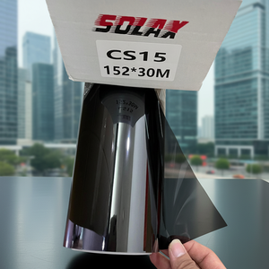 2-lagige PET-Kohlenstoff-Fensterfolie Selbstklebend Kratzfest UV-Schutz für Autofenster <span class=keywords><strong>NANOSUN</strong></span> - Product Image 1