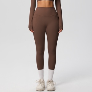 Conjunto de Yoga Sin Costuras Novedad 2026 para Mujer, Ropa Deportiva con Leggings de Efecto Levanta Glúteos y Bolsillos, y Top Deportivo - Product Image 3