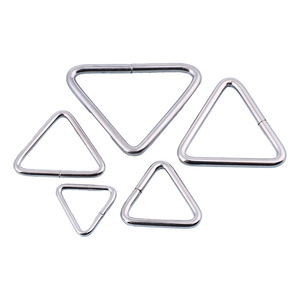 Hebilla Triangular Metálica de 25-38 mm, Accesorio para Bolsos, Cierre Resistente para Bolsas - Product Image 2
