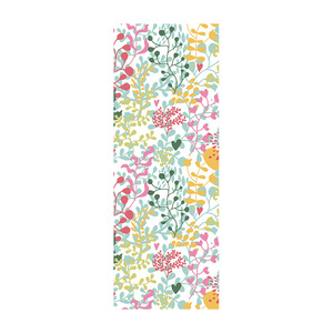 EIFFEL HOME เสื่อโยคะลายพืชและดอกไม้ 1830x680x5 มม. พับได้ไม่ลื่นสำหรับออกกำลังกายที่บ้าน - Product Image 1