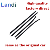Bandes d'étanchéité pour vitres de voiture LanDi, remplacement direct, isolation phonique, matériau en caoutchouc de haute qualité pour ISUZU D-Max 2/4