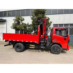 Camion grue à bras articulé Dongfeng 8 tonnes, véhicule de levage à courte portée pour les chantiers de construction avec un excellent rapport qualité-prix - Product Image 6