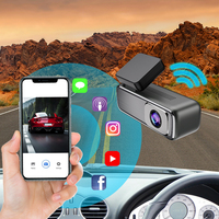 Personnalisé 130 °   Caméra embarquée grand angle 1296P avec écran IPS de 1,47 pouce, Wi-Fi et boîte noire, mémoire 256 Go, pour agents d'Asie du Sud-Est