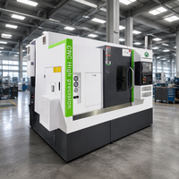 Machine de tournage et de fraisage CNC à lit incliné de haute précision TC52-Y avec axe Y, tourelle de puissance 15 kW, commande Syntec