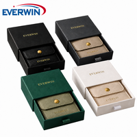 Pochette à cordon personnalisée EVERWIN pour bijoux, emballage de luxe, pochette à cordon pour bagues, boucles d'oreilles, colliers, bracelets, présentation en magasin