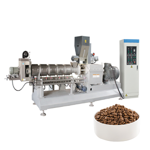 Machine extrudeuse automatique à double vis de laboratoire pour aliments pour chiens (bouchées/bonbons) et croquettes pour animaux de compagnie - Product Image 1