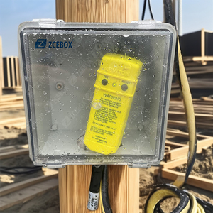 Hộp Nối Điện ZCEBOX Ip66, Hộp Nối Dây Bằng Nhựa Abs Chống Thấm Nước, Gắn Tường - Product Image 3