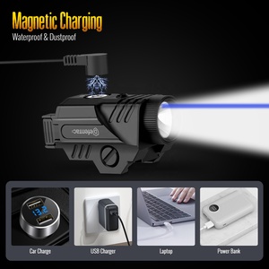 ไฟฉายยุทธวิธี MSH Manufacturer Blue Laser 500lm แสงสีน้ำเงิน พร้อมลำแสงสีน้ำเงินแบบคอมโบ และสายชาร์จแม่เหล็ก - Product Image 4