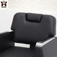 Kursi Barber Heavy Duty Hidrolik Reclining Berbahan Kulit PU dengan Sandaran Kepala, Kursi Styling Rambut untuk Barbershop dan Salon Kecantikan