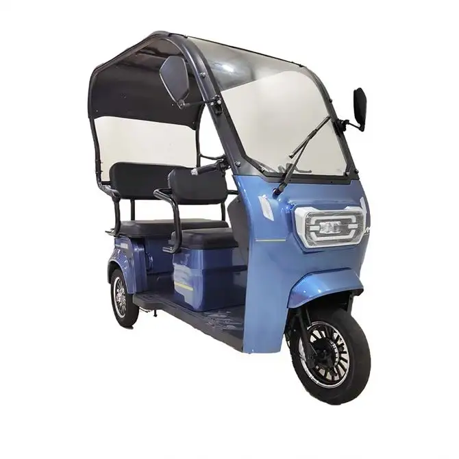 Sustainable 60V 50cc trike electric tricycle for elderly use