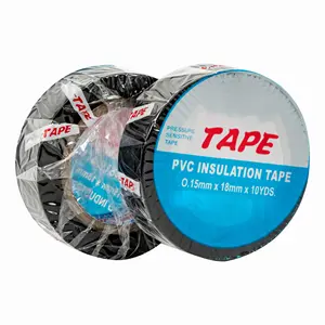 YOURIJIU Flame Retardant Custom Size Bulk Price PVC Cinta Aislante Vinyl Insulation Electronic Tape