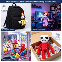 Peluche incroyable de 8 pouces du Cirque Numérique, poupée de jeu en peluche douce, Kaufmo Ragatha, prix de gros direct usine mondiale