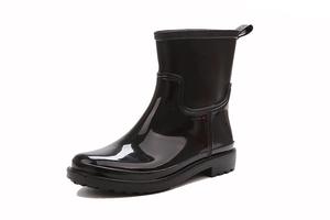 Adulte épais talon haut imperméable en plein air décontracté unisexe pvc <span class=keywords><strong>pluie</strong></span> bottes <span class=keywords><strong>de</strong></span> jardin pour les femmes - Product Image 2