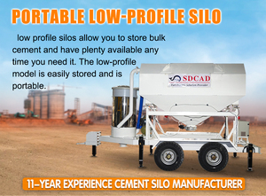 Jumbo Çuval Dolumu 10 Ton Hacimli Küçük Mobil Kullanılmış Yatay Çimento Silosu Tartım Fonksiyonlu Satılık - Product Image 4