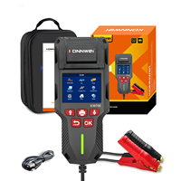Probador Universal de Baterías de Litio, Analizador de Baterías de 12V y 24V con Impresora, Auto Smart 10-2000 CCA