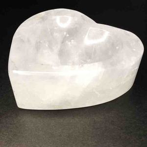 <span class=keywords><strong>Bol</strong></span> en forme <span class=keywords><strong>de</strong></span> cœur à Quartz sculpté à la main, pierre naturelle, en <span class=keywords><strong>cristal</strong></span>, pour le nettoyage, le chargement, la décoration, cadeau, 3,54 pouces - Product Image 2