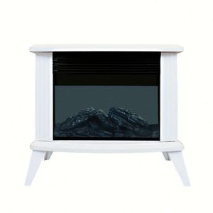 <span class=keywords><strong>Cheminée</strong></span> électrique verticale 3D à flamme réelle 1500W, <span class=keywords><strong>prix</strong></span> usine, sur pied, avec table TV intégrée, en verre blanc, modèle 2025 – Promotion - Product Image 2