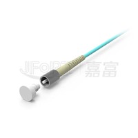 Cordon de brassage fibre optique multimode D4 D4 OM3 1m, insensible à la flexion, duplex PVC LSZH pour centre de données