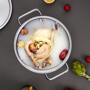 14-Piece 7-in-1 çok fonksiyonlu alüminyum çorba tenceresi Set çok yönlü 7-in-1 dövme tencere ev ticari açık mutfak kullanımı için - Product Image 4