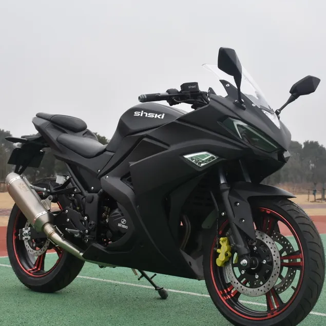 Çin üst fabrika SINSKI 150cc 300CC 400CC gaz motosikletler scooter yetişkin gaz spor bisiklet motosikletler motosikletler