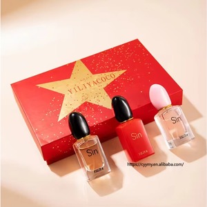 Christmas Gift <b>Mini</b> Cologne Set 3pcs Long-lasting Luxury <b>Perfume</b> for Women Hot Fragrance Spray - Product Image 4