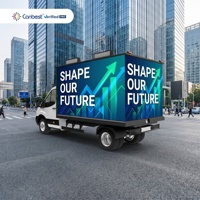 Canbest Camión Móvil con Pantalla LED de 13 y 16 pies para Campañas Electorales, Publicidad y Activación de Votantes