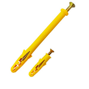 3.5mm PVC Plastic Screws and Wall Plugs Set for Masonry Brick Concrete Anchor Bolts Plug Expansion Insulation Anchor - Product Image 6