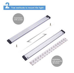 12V Ac Volt Thay Đổi Độ Sáng Sóng Tay Nhà Bếp Tủ Quần Áo Đèn Pir Cảm Biến Chuyển Động <span class=keywords><strong>Led</strong></span> Dưới Ánh Sáng Nội Các - Product Image 5