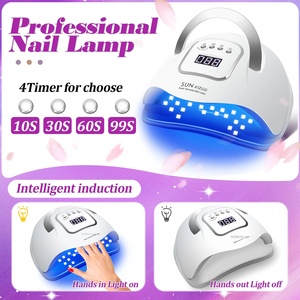 Machine à manucure 300W avec 66 LED, séchage rapide du vernis gel, lampe UV 48W, outils de salon, lampe UV LED pour ongles SUN X12 MAX - Product Image 4