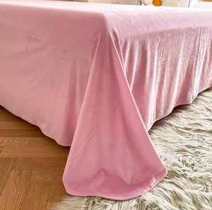 Luxueuze op maat gemaakte 4-delige beddengoedset, pluche dekbed, kristallen fluweel, mink fluweel, 400TC, Ins Wind stijl. Groothandel Beddengoedproducten 35 - Product Image 4