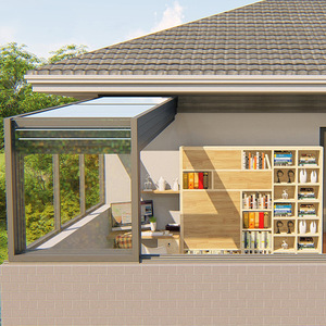 Solárium Extensible Inteligente para Móviles, Vidrio Laminado Templado, Diseño Moderno, Aplicación en Villas, Fácil Instalación - Product Image 3