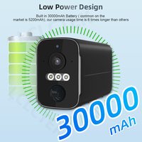 LCLCTEK caméra de sécurité sans fil alimentée par batterie 4MP caméra projecteur couleur Wifi IP66 caméra cctv sans fil extérieure
