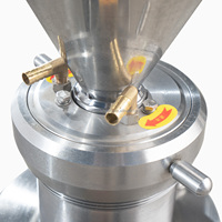 Machine industrielle multifonctionnelle en acier inoxydable 420 pour la fabrication de beurre de cacahuète, le traitement du soja, des noix, des fruits et des légumes, moteur 380V