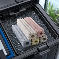 Média filtrant biologique en céramique en gros pour aquariums et bassins, idéal pour la purification des nitrites et la culture des bactéries.