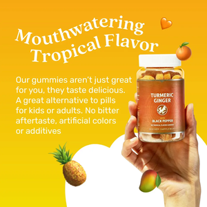 Compléments alimentaires à base de plantes OEM : Gummies végétaux infusés <span class=keywords><strong>au</strong></span> curcuma et <span class=keywords><strong>au</strong></span> <span class=keywords><strong>gingembre</strong></span>, saveur cannelle, <span class=keywords><strong>bonbons</strong></span> vitaminés - Product Image 3