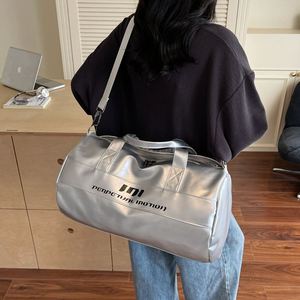 New High Quality Modern PU Water Resistant Fitness <b>Bag</b> with Large Capacity Wet/Dry Compartment Yoga & Swim Carryall Duffel - Product Image 1
