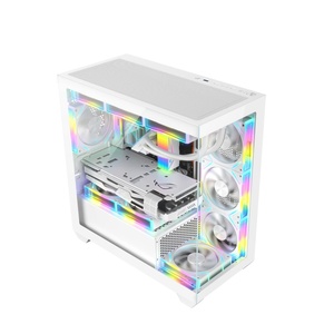 AntarcChill - Caja de PC de Vidrio para Juegos, Precio de Fábrica, Torre de PC para Esports, Ambiente <span class=keywords><strong>RGB</strong></span>, MATX, Cajas y Torres para Computadoras de Juego, Caja de Escritorio para PC - Product Image 2