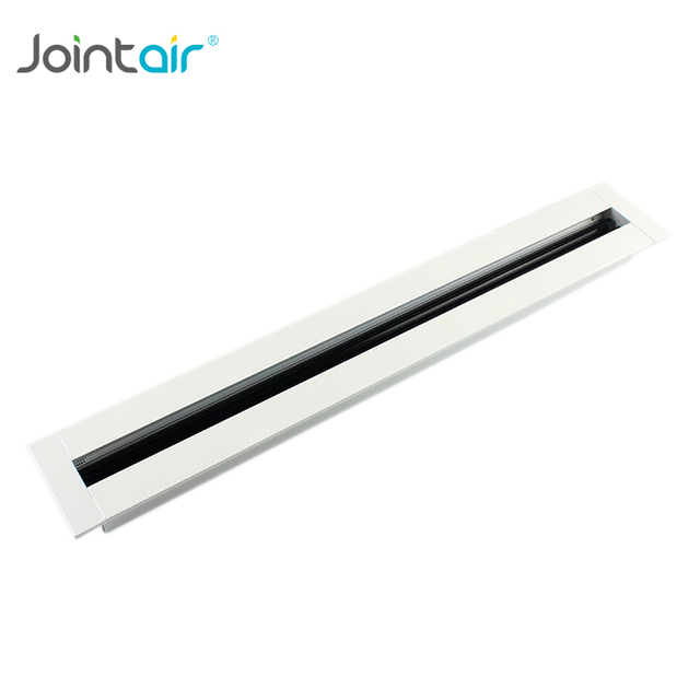 ANR Air Conditioner Aluminum Fixed Linear Slot Return Grille Ceiling Air Diffuser