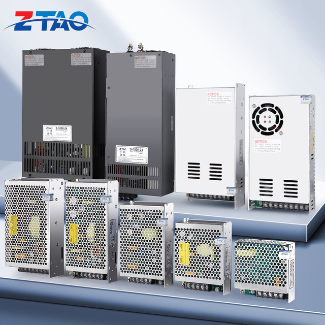 S Series Industrial Control Systems Power Supply 15W-3000W with 5v 12V 24V 48v Switching 100A Output Industrial Power Supply