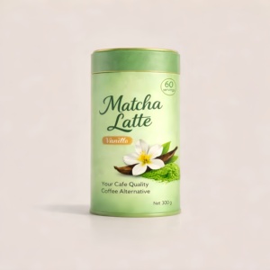 Bebida Energética Instantánea en Polvo de <span class=keywords><strong>Matcha</strong></span> <span class=keywords><strong>con</strong></span> <span class=keywords><strong>Vainilla</strong></span>, 300g, Venta Caliente, Soporte para Marca Privada OEM - Product Image 1