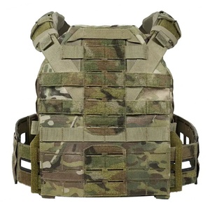 เสื้อกั๊กนิรภัยกันน้ำสำหรับกิจกรรมกลางแจ้ง เสื้อกั๊กยุทธวิธีแบบกำหนดเอง เสื้อกั๊กยุทธวิธีลายพรางแบบ Molle เสื้อกั๊กยุทธวิธีพร้อมกระเป๋า - Product Image 6