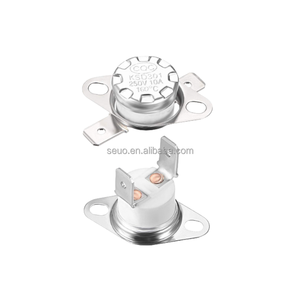 Interrupteur de température KSD301 10A 250V, fusible thermique en céramique pour appareils électroménagers, chauffe-eau, usage domestique - Product Image 1