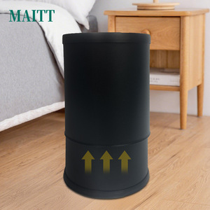 Poubelle sans couvercle à double compartiment, moderne et minimaliste, de haute qualité, pour la maison (salon, cuisine, chambre, salle de bain). - Product Image 1