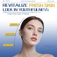 Ampoule de solution liquide hydratante anti-rides à l'ADN et au sodium, poudre lyophilisée de peptides, fabriquée en Chine