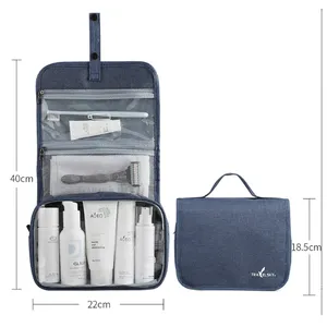 Vegan Makeup Cometic Bag For Women Ladies Hanging Travel Toiletries Bag Custom Cosmetic Bag